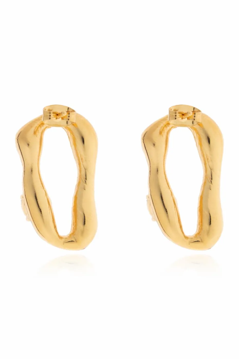 forte_forte GOLD Earrings with application
