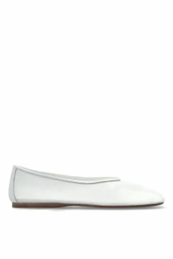 forte_forte WHITE Transparent Ballet Flats