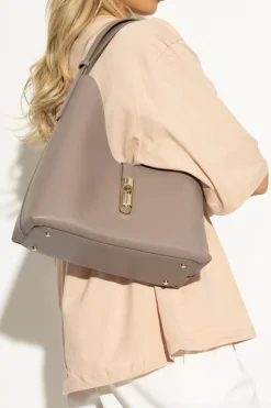 Furla beige Shoulder bag "Gooccia Medium"