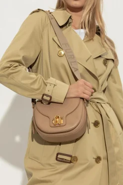 Furla beige Shoulder bag "Lotus Mini"