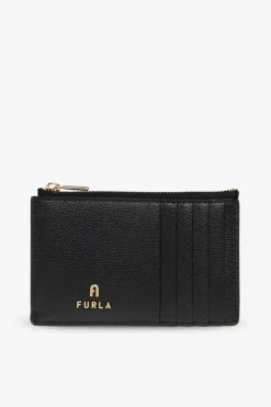 Furla BLACK ‘Camelia’ card case