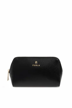 Furla BLACK ‘Camelia’ Cosmetic Bag