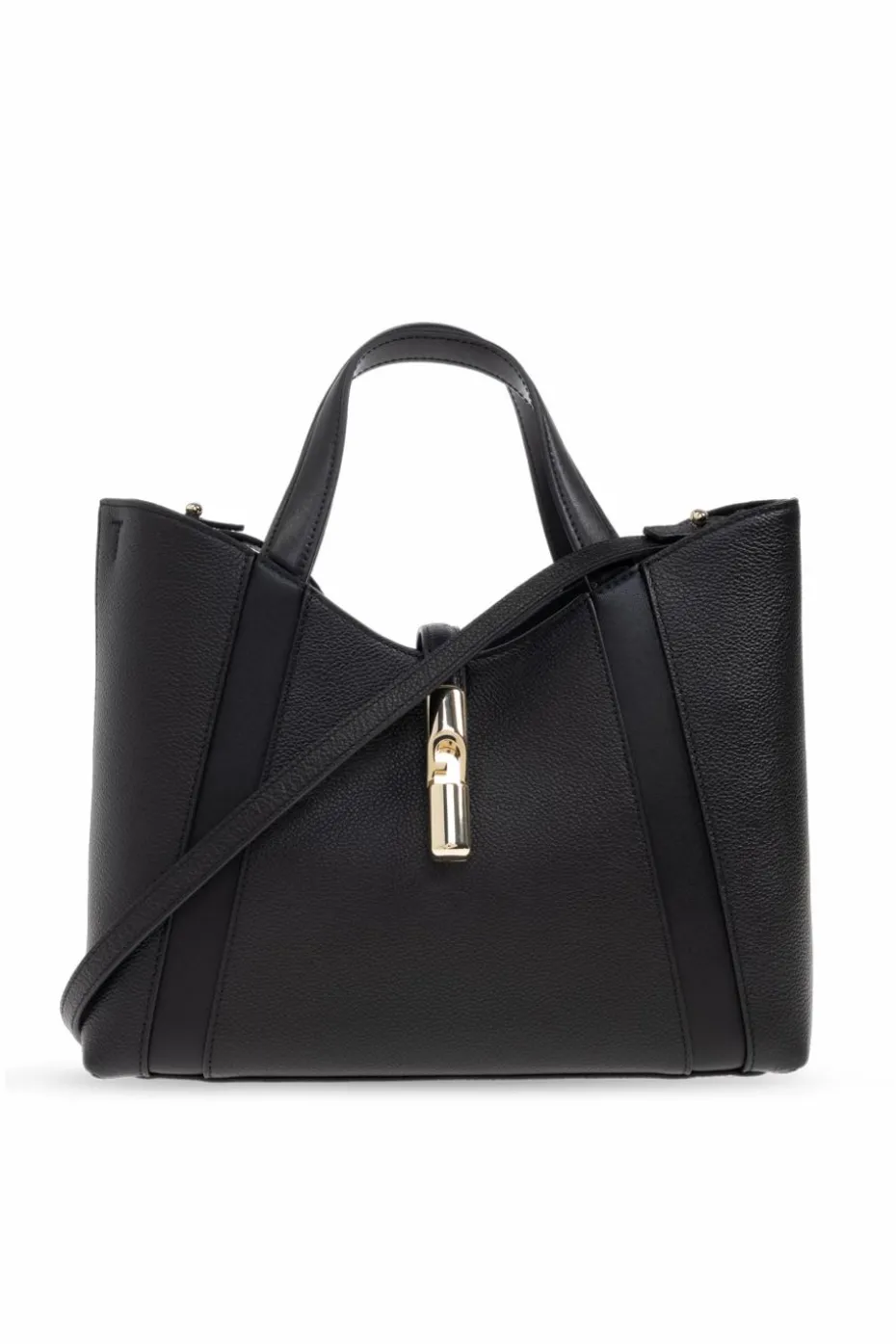 Furla BLACK Handbag `Goccia Small`