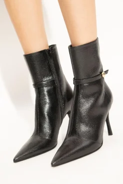 Furla BLACK Heeled ankle boots `Sfera`