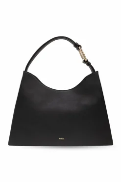 Furla BLACK ‘Nuvola Large’ hobo bag