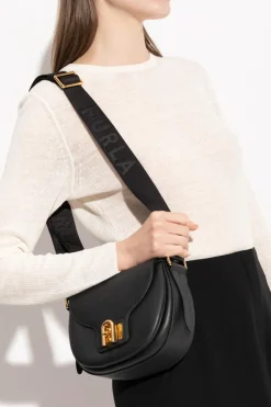 Furla BLACK Shoulder bag "Lotus Mini"