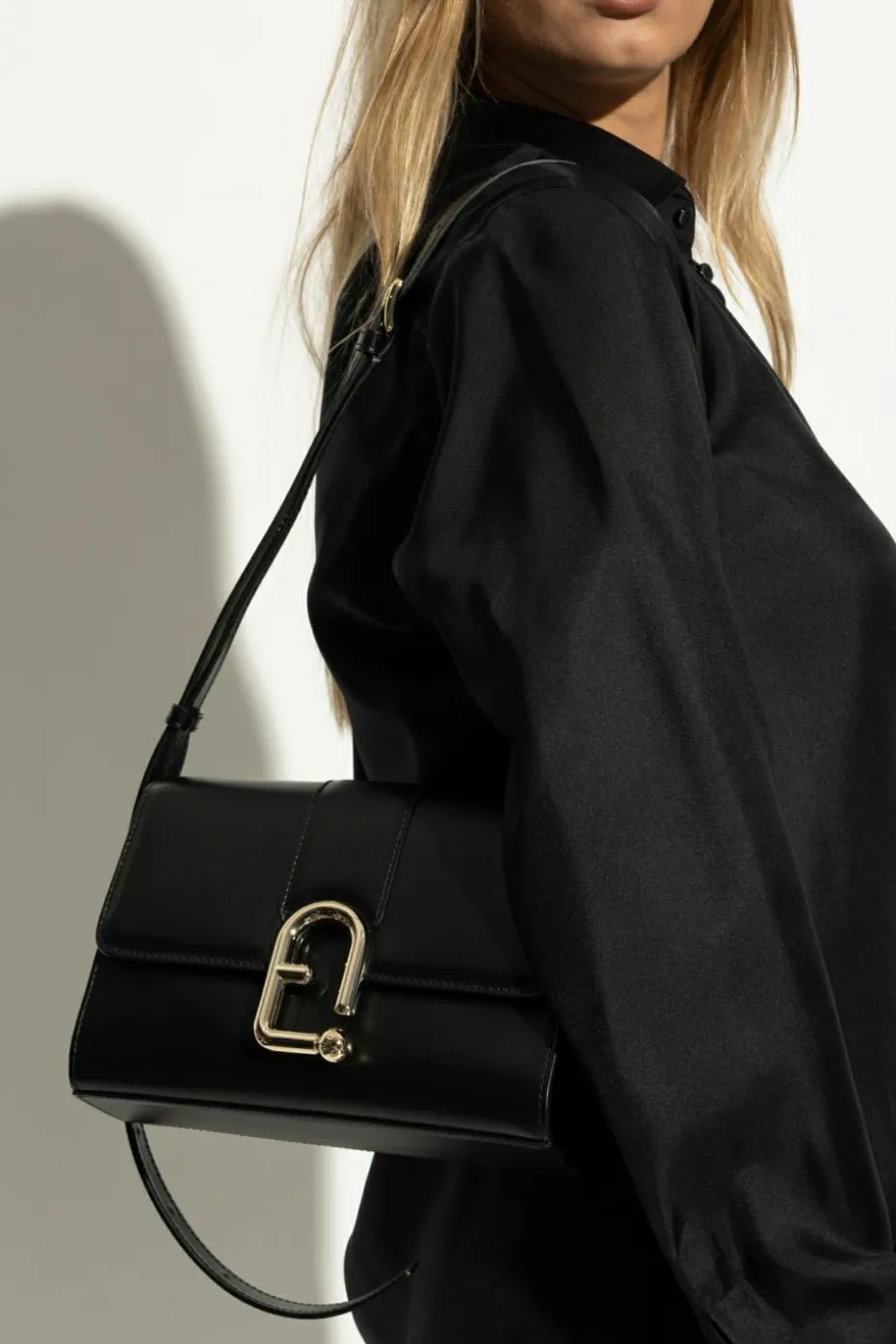 Furla BLACK Shoulder bag "Urban Small"