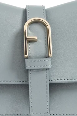 Furla BLUE Handbag `Flow Mini`