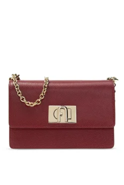 Furla BURGUNDY ā1927ā shoulder bag