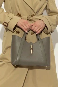 Furla GREEN Handbag `Goccia Small`