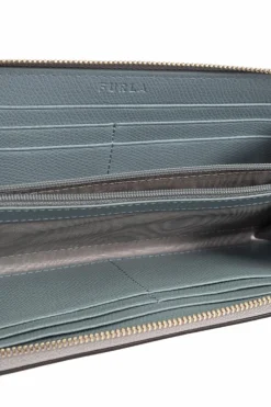 Furla GREY "Camelia Large" wallet