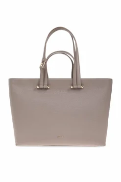Furla GREY "Duetto Large" shopper bag