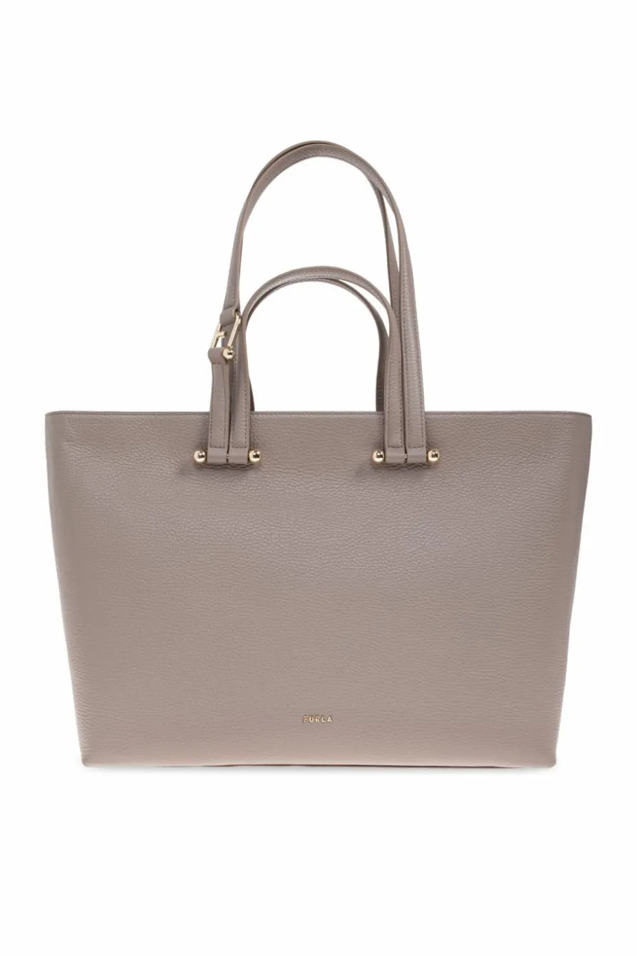 Furla GREY "Duetto Large" shopper bag