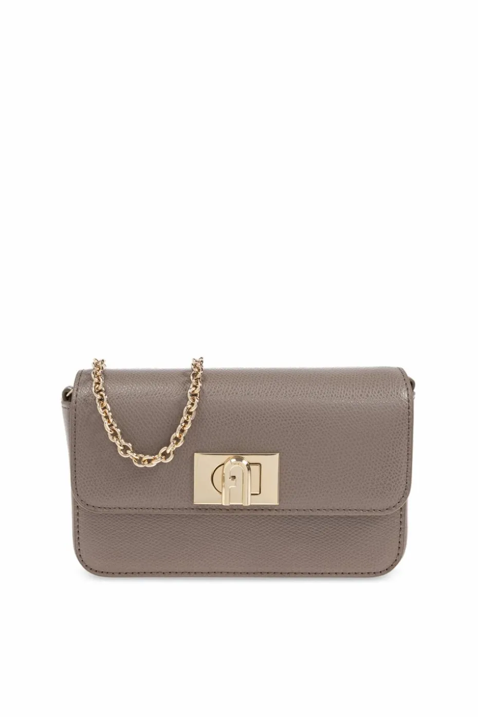 Furla GREY Shoulder bag `1927 Mini`