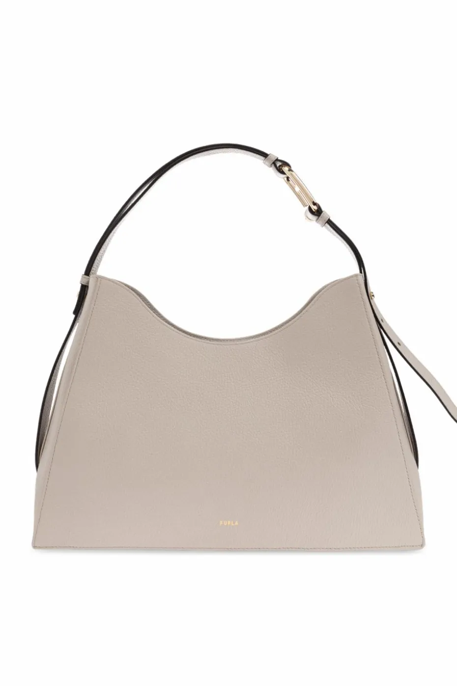 Furla GREY Shoulder bag `Nuvola Large`