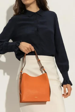Furla ORANGE Shoulder bag "Nuvola Mini"
