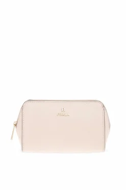 Furla PINK Set of two cosmetic bags `Camelia Medium`