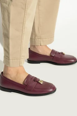 Furla PURPLE "Goccia" loafers shoes