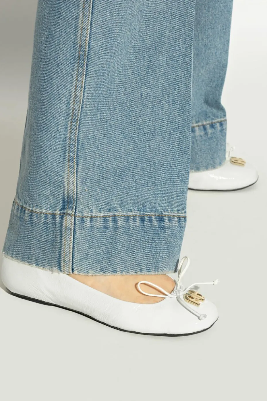 Furla WHITE Leather shoes