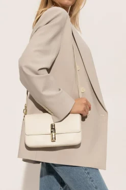 Furla WHITE Shoulder bag "Iride Small"