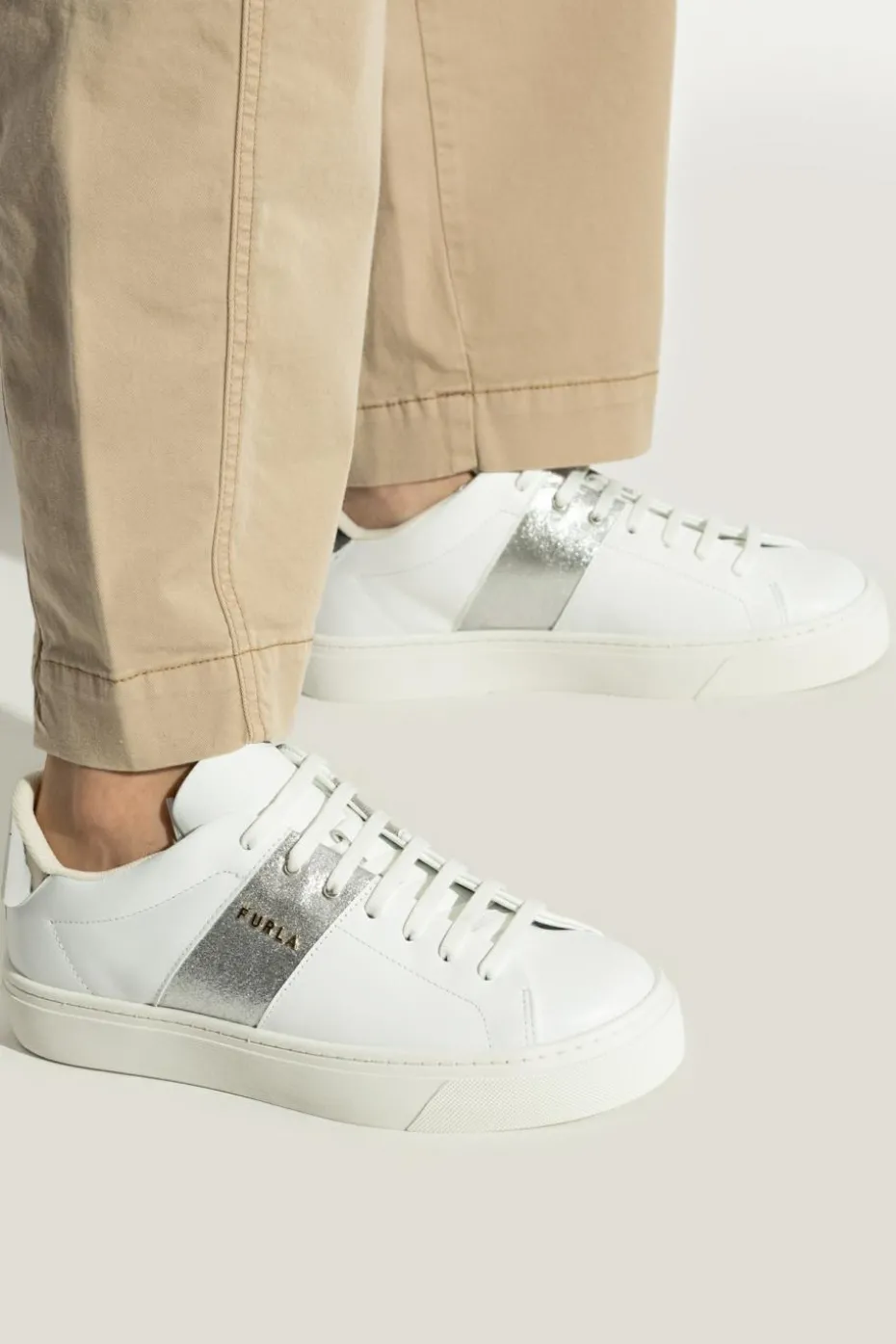 Furla WHITE Sports shoes "Enjoy"
