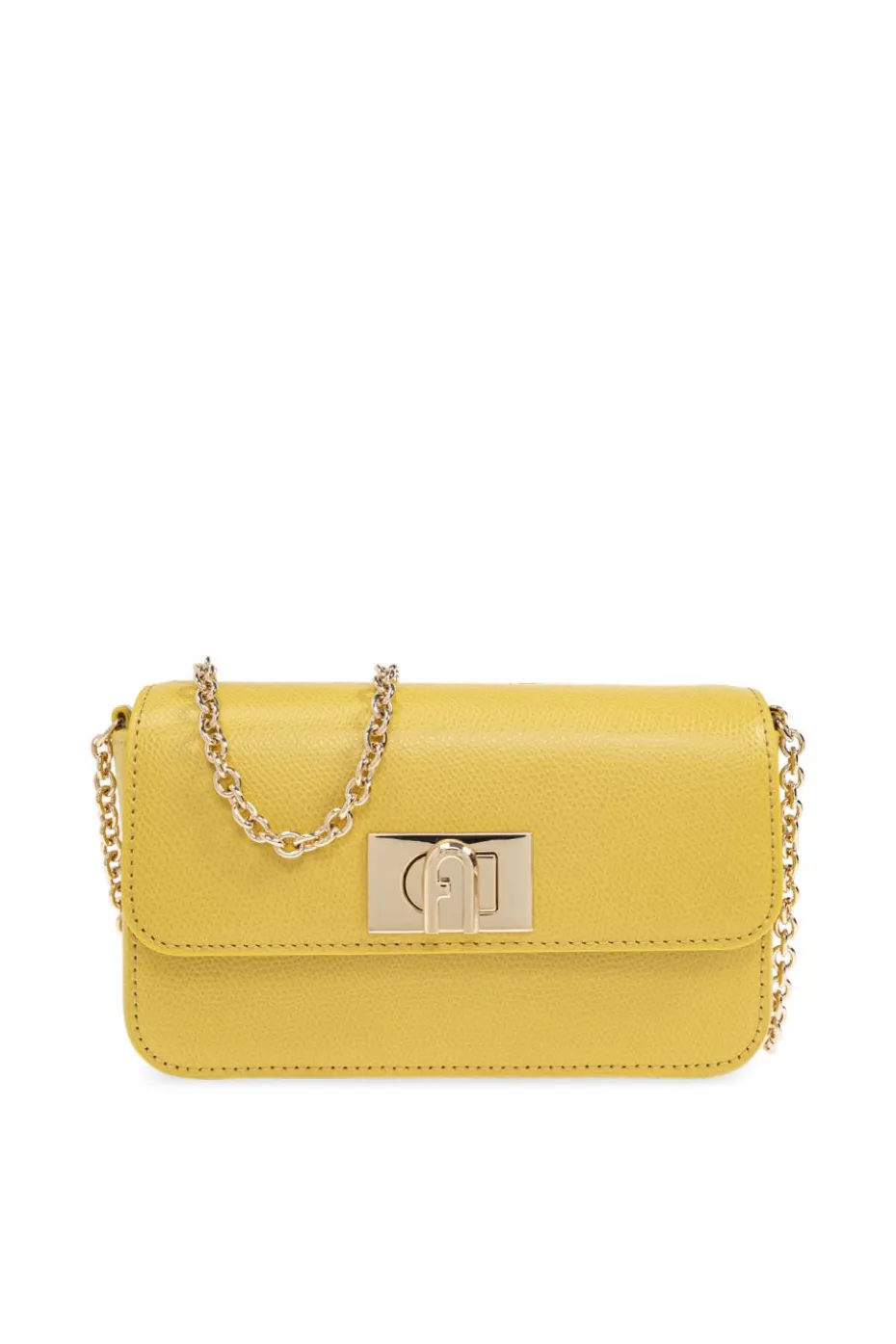 Furla YELLOW Shoulder bag "1927 Mini"