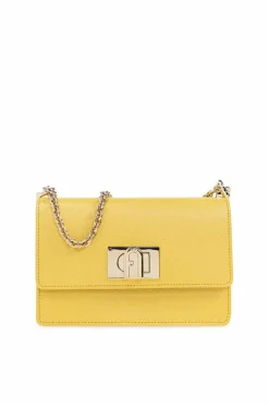 Furla YELLOW Shoulder bag `1927 Mini`