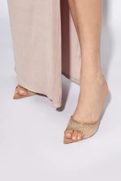 Gianvito Rossi beige Heeled mules Rania