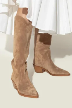 Gianvito Rossi beige Leather boots