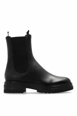 Gianvito Rossi BLACK Ankle Boots Chester