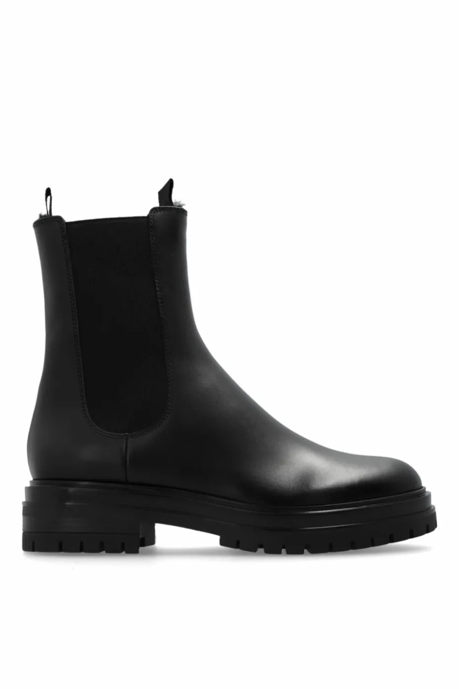 Gianvito Rossi BLACK Ankle Boots Chester