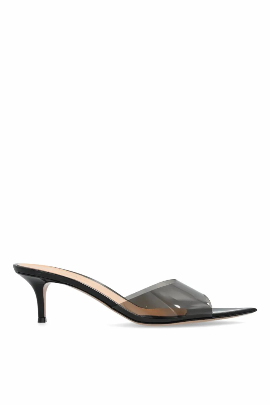 Gianvito Rossi BLACK Heeled mules `Elle`