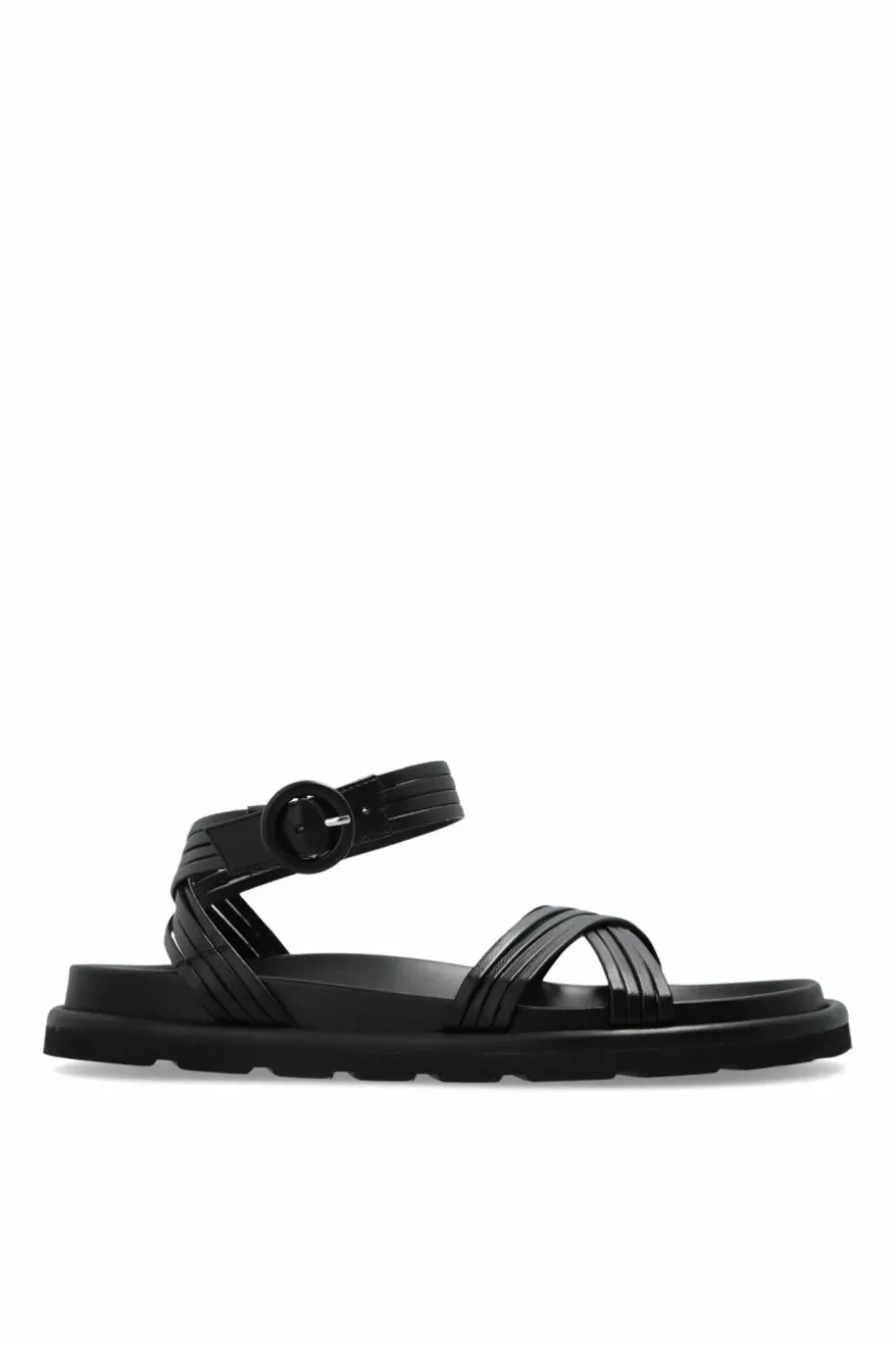 Gianvito Rossi BLACK Leather sandals
