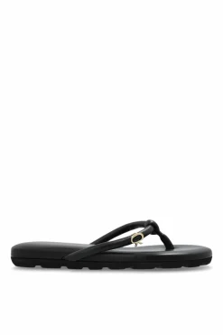 Gianvito Rossi BLACK Leather sandals