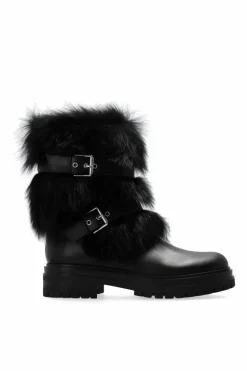 Gianvito Rossi BLACK Leather shoes āMaverickā