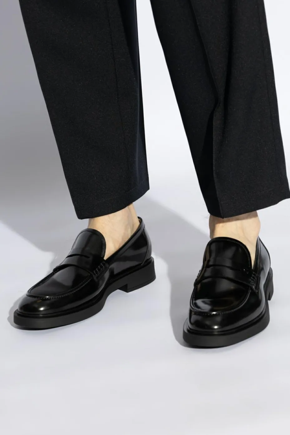 Gianvito Rossi BLACK Shoes Harris type loafers