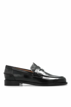 Gianvito Rossi BLACK Shoes 'Michael' type 'loafers'