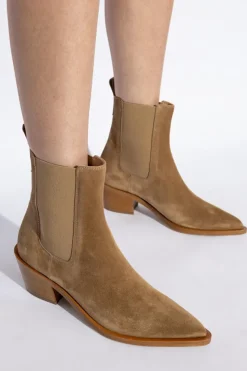 Gianvito Rossi BROWN Heeled ankle boots ‘Wylie’