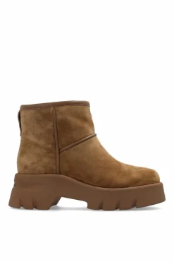 Gianvito Rossi BROWN Platform ankle boots Stormy Gianvito Rossi