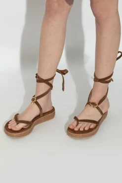 Gianvito Rossi BROWN Suede sandals
