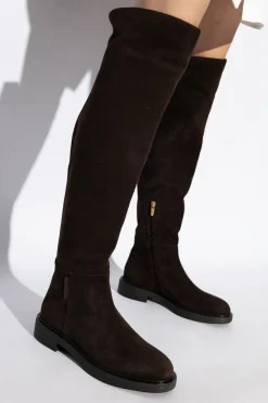 Gianvito Rossi BROWN Suede boots ‘Lexington’