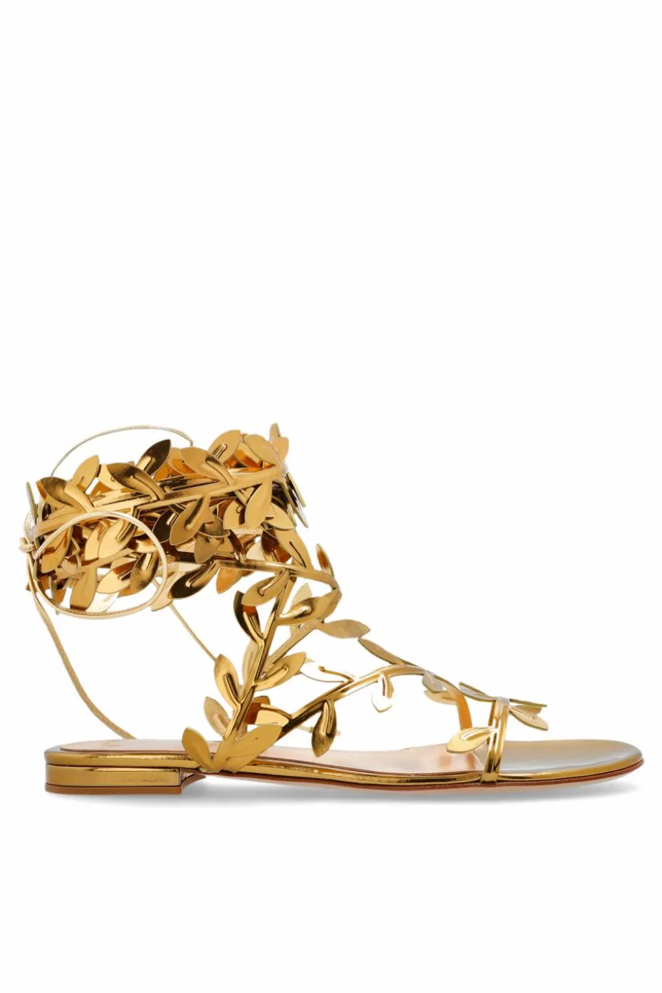 Gianvito Rossi GOLD Leather shoes