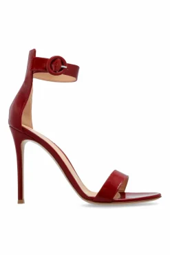 Gianvito Rossi RED Portofino heeled sandals