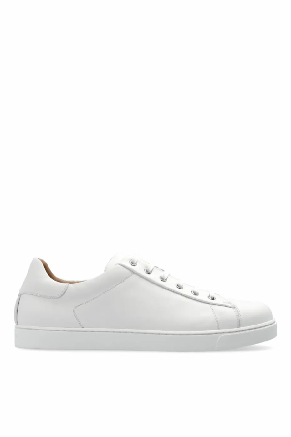 Gianvito Rossi WHITE Sneakers 'Low Top'