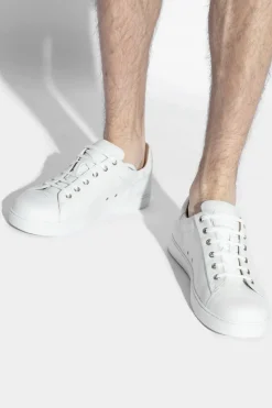Gianvito Rossi WHITE Sneakers 'Low Top'