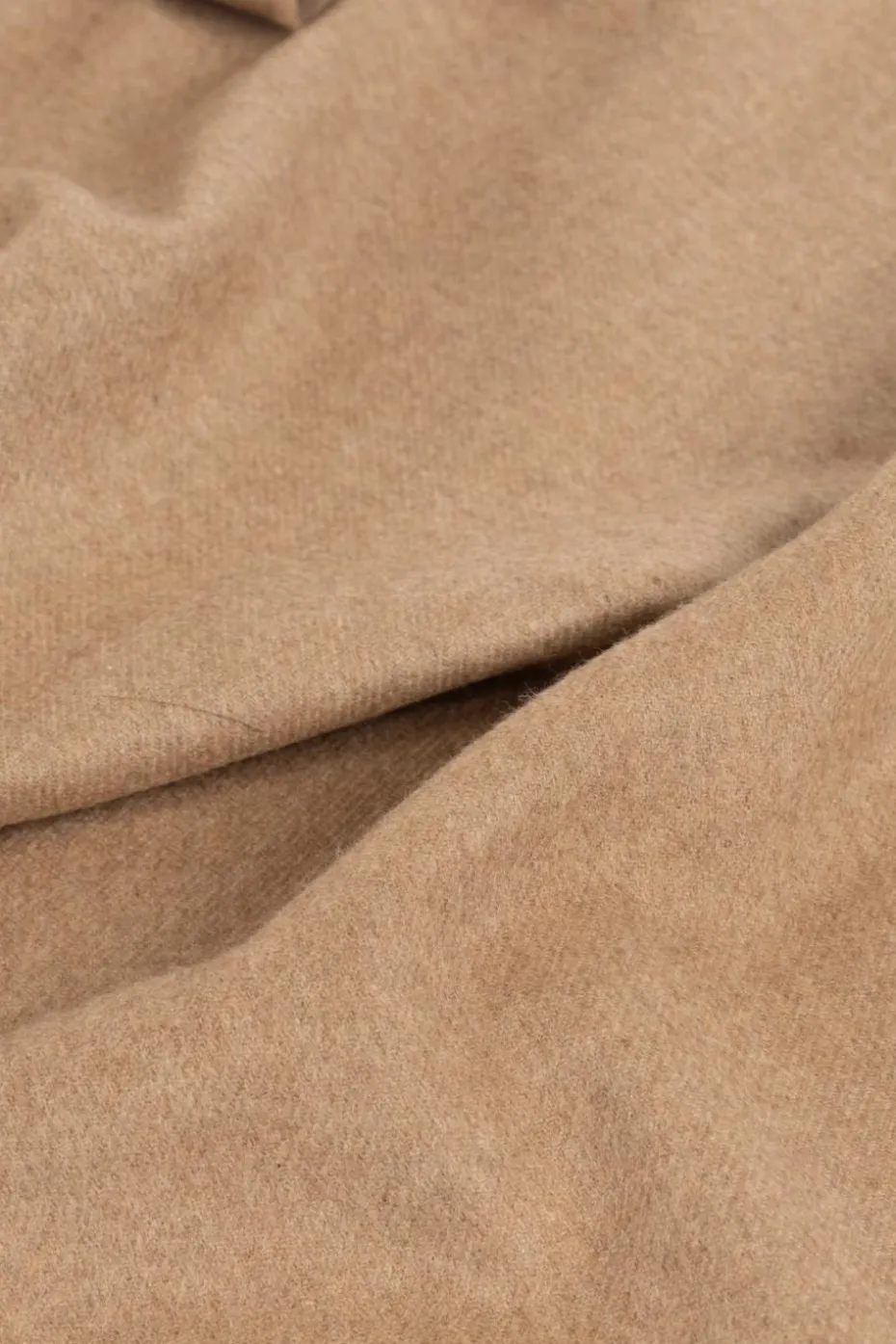 Giorgio Armani beige Cashmere scarf with fringes
