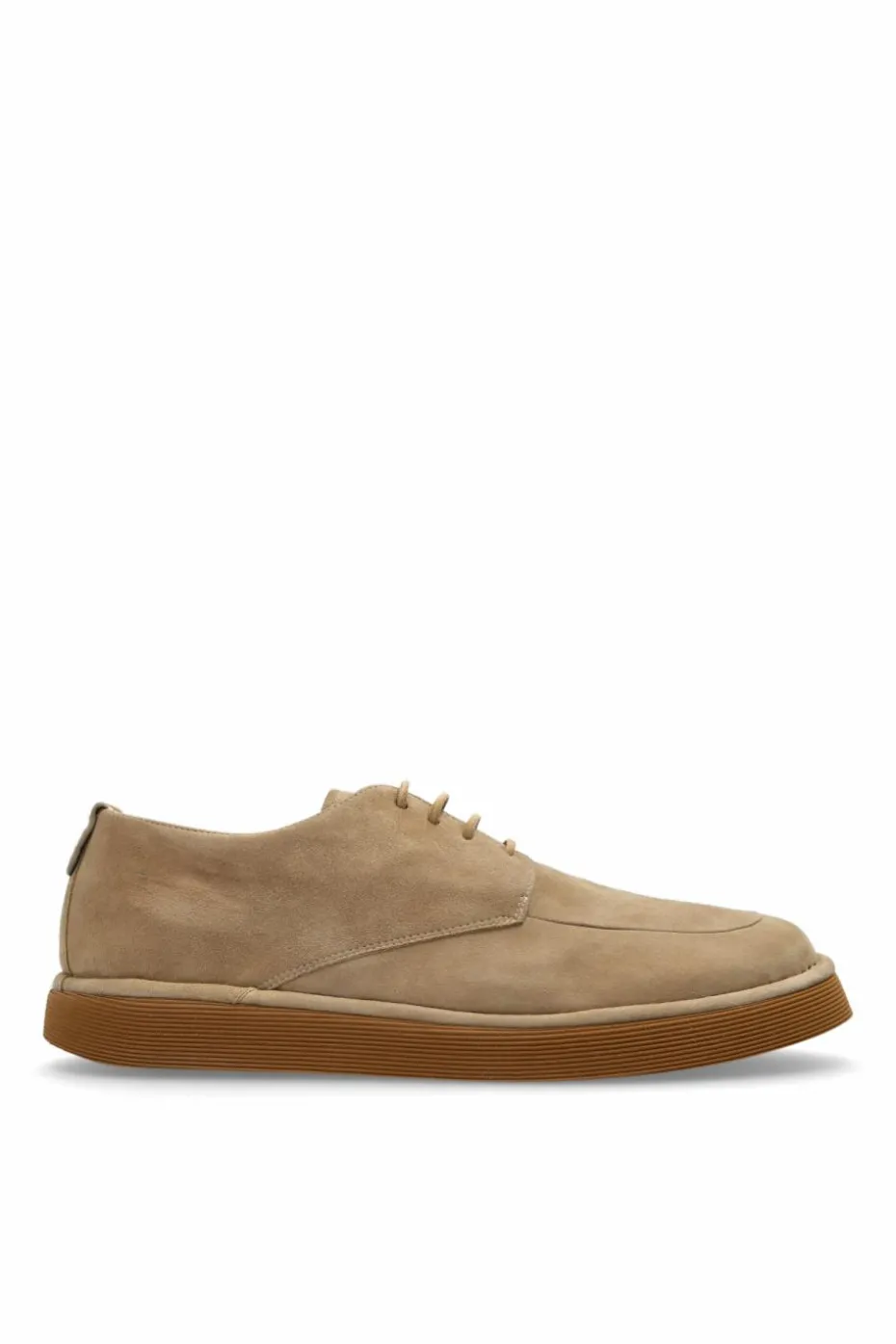 Giorgio Armani beige Suede shoes