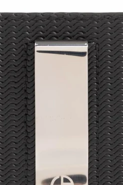 Giorgio Armani BLACK Card case with note clip
