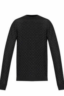 Giorgio Armani BLACK Crew neck sweater