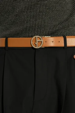 Giorgio Armani BLACK Leather belt